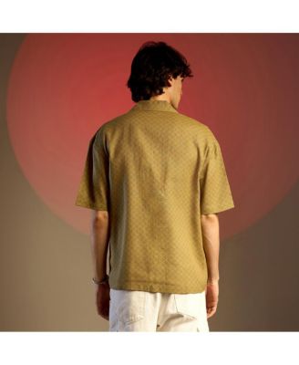 Men's Quad-Lined Oversized Shirt