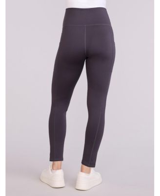Women's Over the Belly Side Pocket Active Maternity Leggings - Motherhood Maternity
