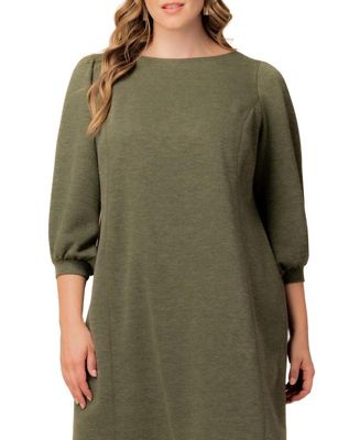 Plus Size Madison Sweater Knit Shift Dress