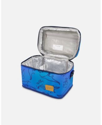 Boy Lunch Box Blue Gradient Dinosaur Print - Toddler|Child