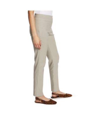 Women's Tummy-Control Pull-On Slim Trousers, in Regular, Short & Long