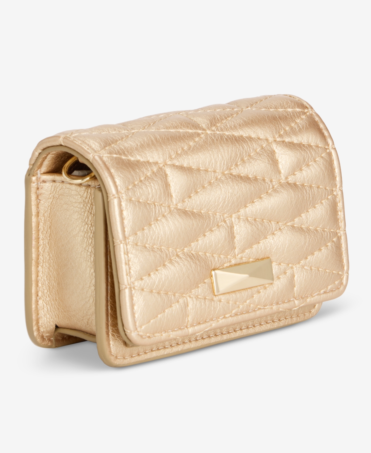 I.n.c. International Concepts Izzii Metallic Quilted Mini Bag, Macy's Exclusive