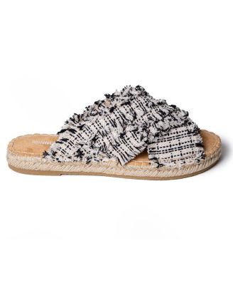 Minnetonka Women's Pearle Crossband Espadrille Sandals