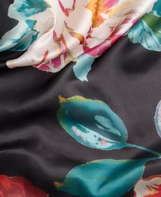 Painterly Rose Oblong Scarf, Macy's Exclusive