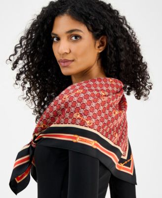 Logo-Print Square Scarf, Macy's Exclusive