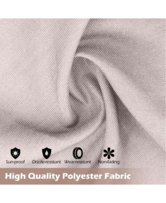 10 x 10 ft Flat Top Pergola with Retractable Canopy for Garden Pool Porch and Backyard