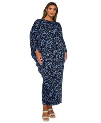 Women's Plus Size Jessica Asymmetrical Maxi Dress