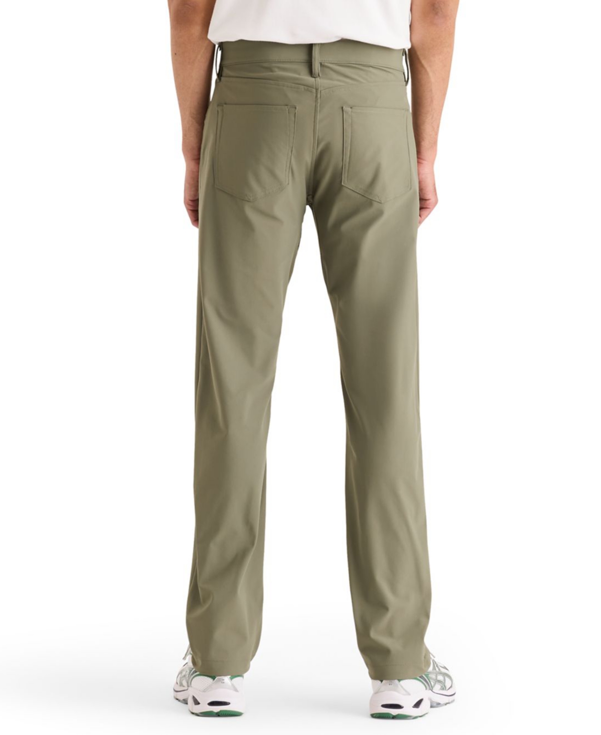 Dockers Men's Go Airweave 5 Pocket Straight Fit Pants In Green