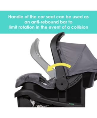 Baby Venture 3-Wheel Stroller Travel System - Stellar Grey