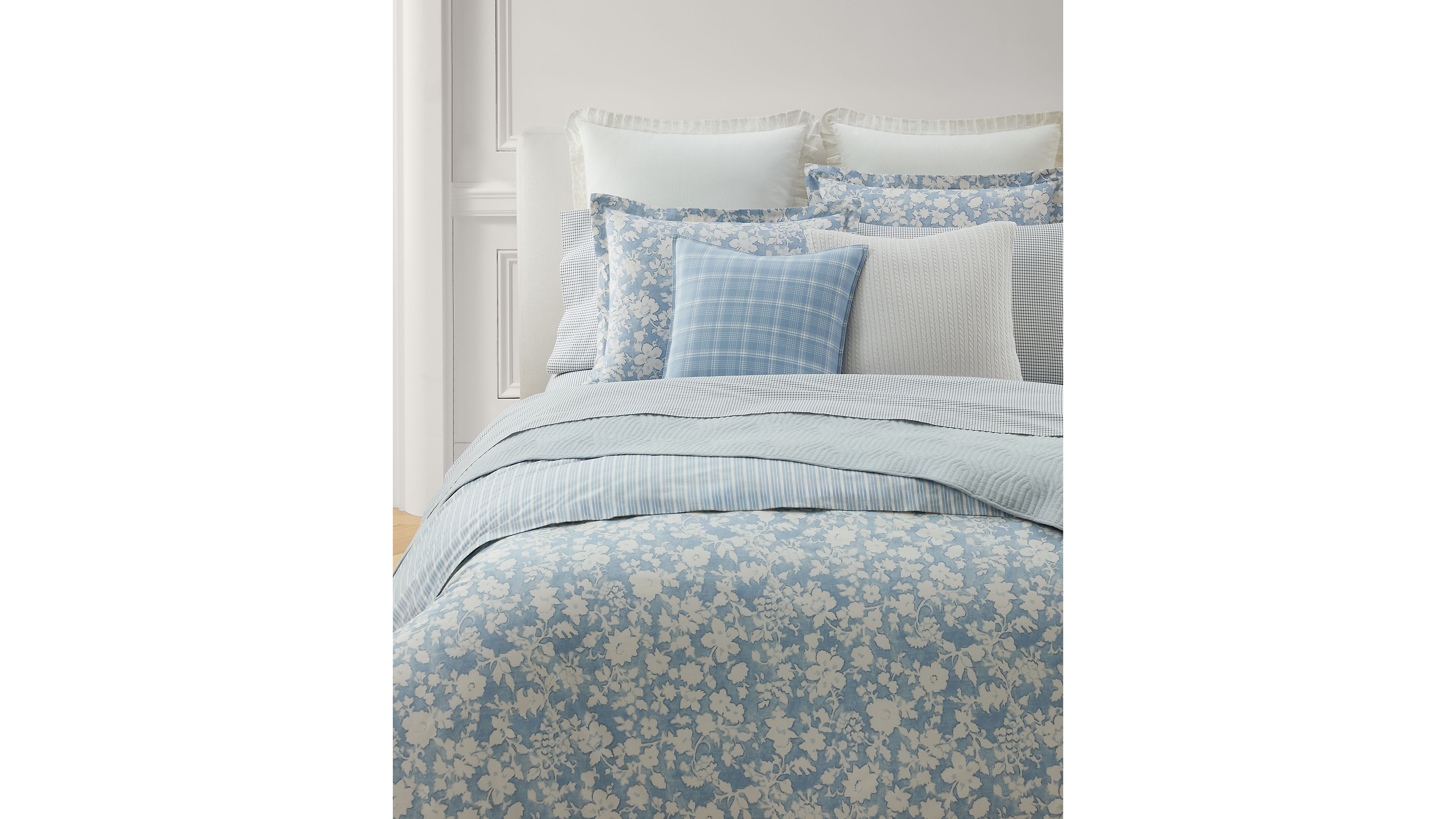 Lauren Ralph Heather Reversible 3-Pc. Duvet Cover Set, King