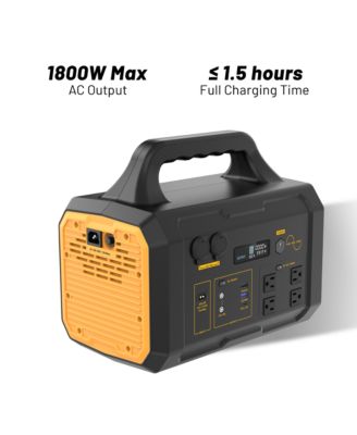 1800W Power Station w/ UPS, 1.5H Fast Charge