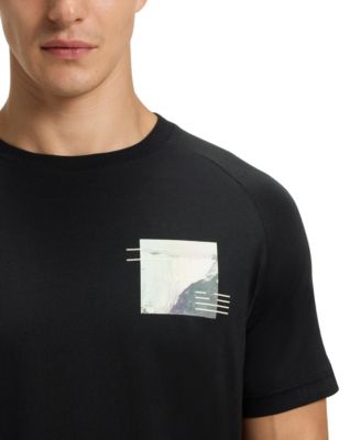 Men's Decorative Reflective Relaxed-Fit T-Shirt