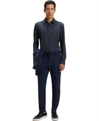 Men's Performance Slim-Fit Dress Shirt