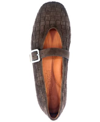 Women's Winifred Woven Square Toe Flats