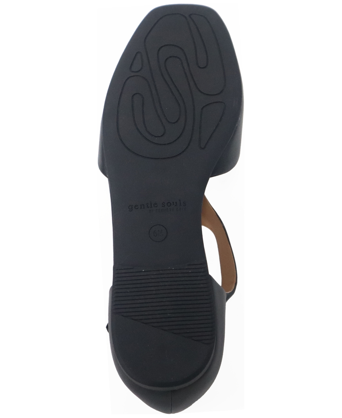 Gentle Souls Wyatt T-strap Flat In Black