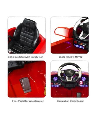 Kids Ride on Car Mercedes-Benz SLS w/ R/C Parental Remote Control MP3