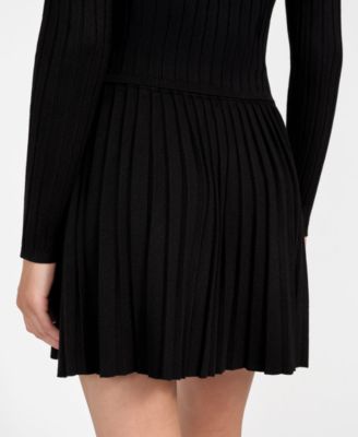 Women's Pleated Miranda Sweater Skirt