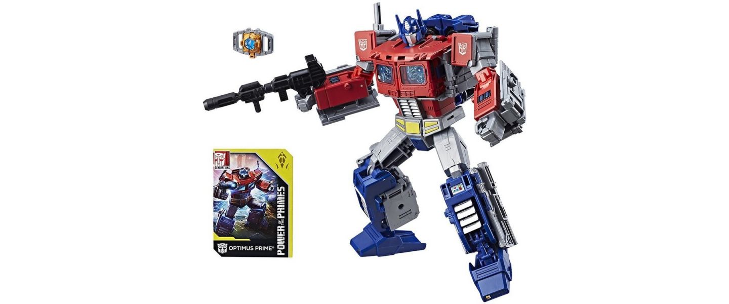 Детские фигурки Transformers Evolution Optimus Prime Leader Class Generations Power of the Primes — фото 2