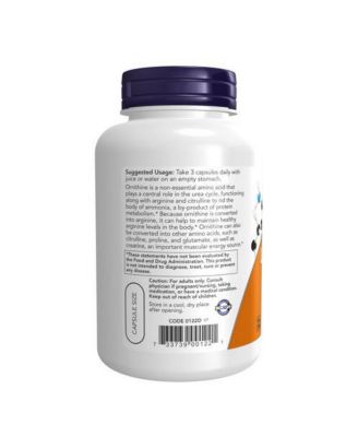 L-Ornithine ,500 mg ,120 Caps