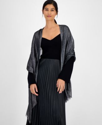 Women's Shimmer Wrap Scarf, Created for Macy's