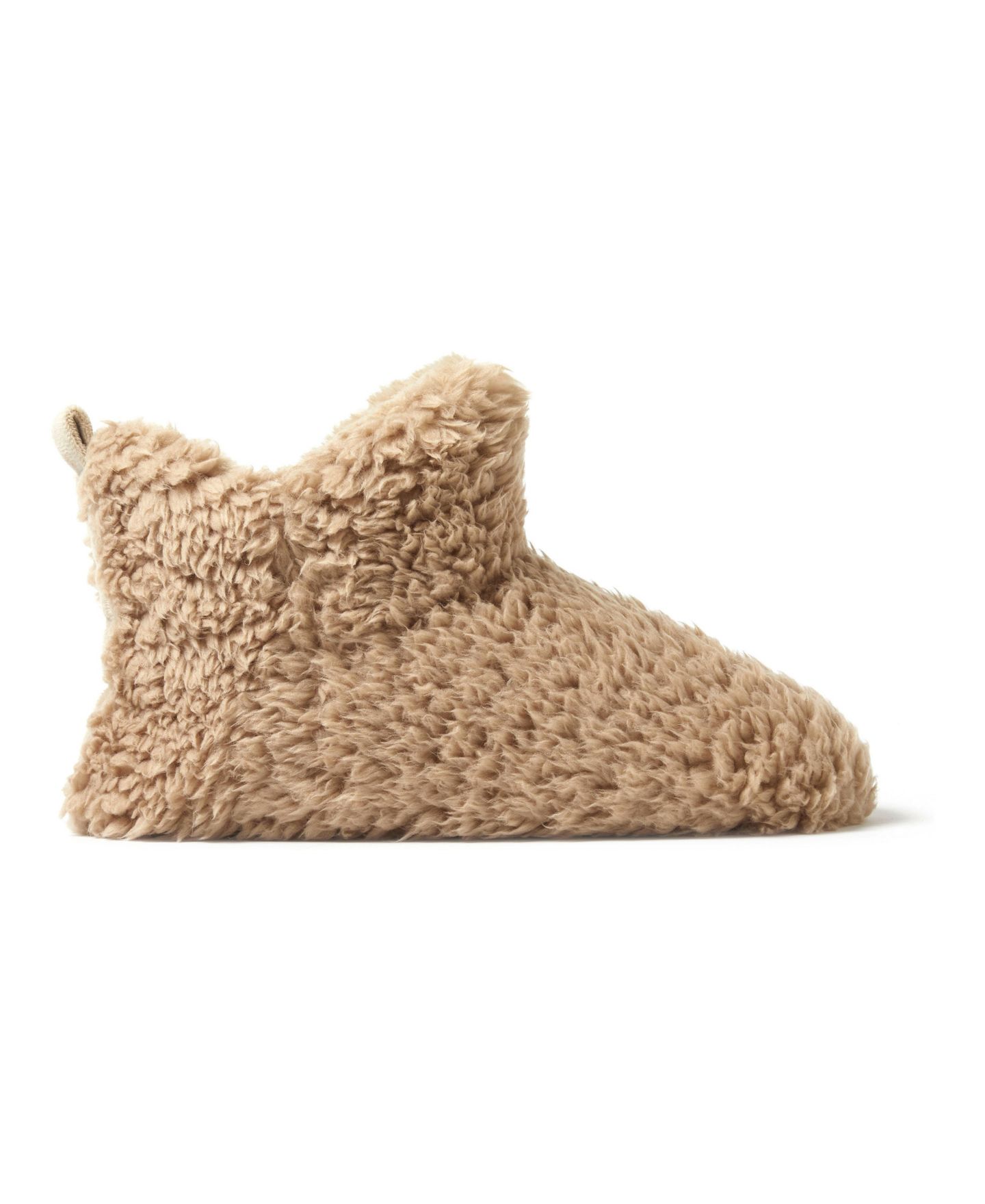 Женские тапочки Dearfoams Chelsea Shaggy Pile Bootie Fuzzy House Slipper, цвет: Латте — фото 3