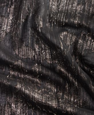 Floral Tinsel Jacquard Evening Wrap, Macy's Exclusive