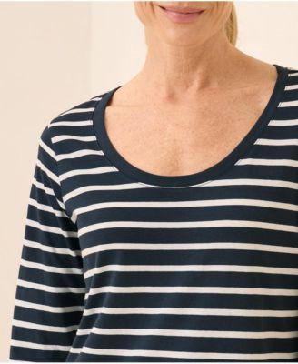 Organic Cotton Softspun Long Sleeve Scoop Neck Tee