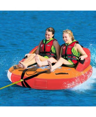 2-Person Water Sport Inflatable Towable Tubes for Boating