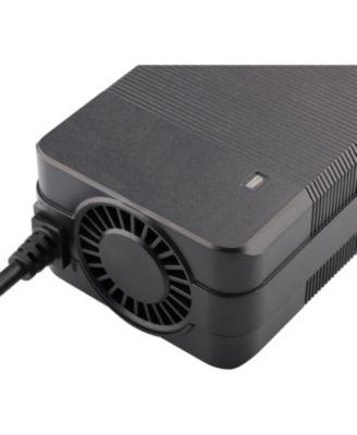 48V Lithium Battery Charger, 54.6V Output, Adapter for 13 Series 25Ah-14Ah Lithium Batteries