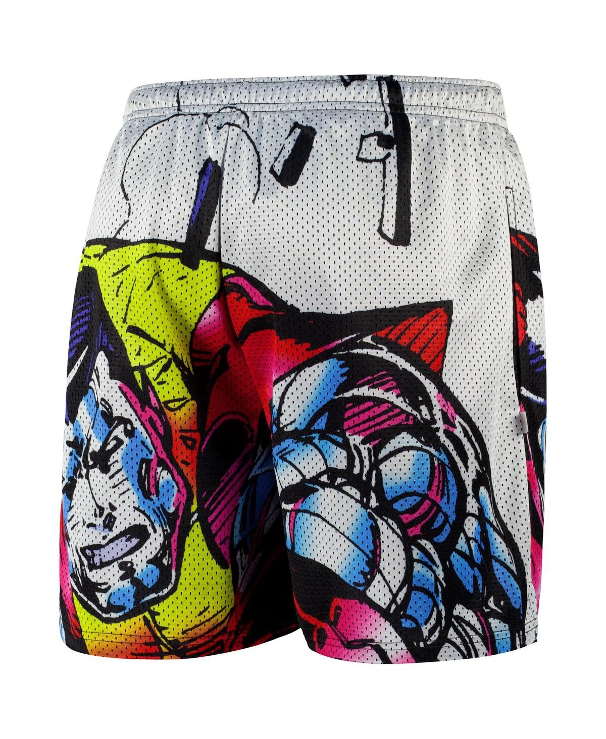 Chalk Line Men's Red X-men Colossus Retro Shorts In White