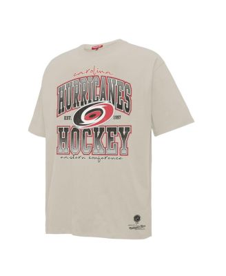 Women's Cream Carolina Hurricanes Dump Chase Boyfriend T-Shirt