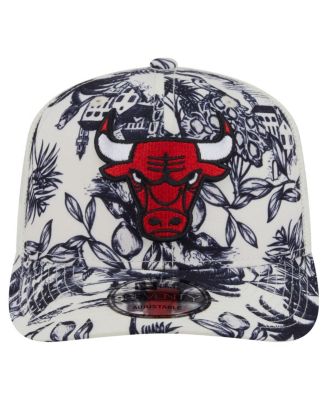 Men's White Chicago Bulls Lemon Tree 9SEVENTY Adjustable Hat