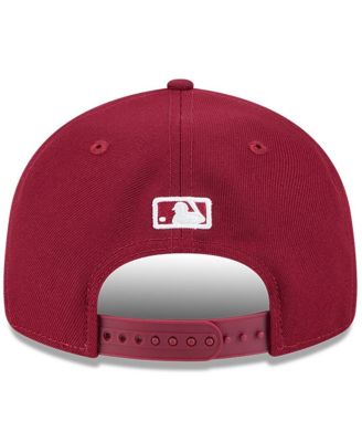 Men's Maroon Philadelphia Phillies Baseball Hall of Fame Retro Crown 9FIFTY Adjustable Hat