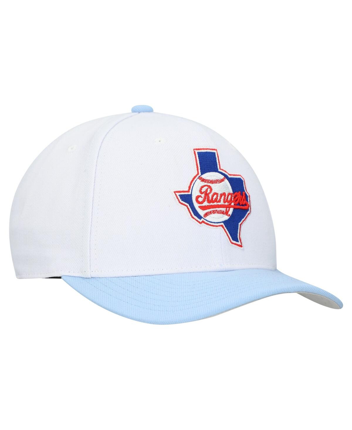 Mitchell & Ness Men's And Women'sâ Gray Texas Rangers Basic Coop Pro Adjustable Hat In Gray