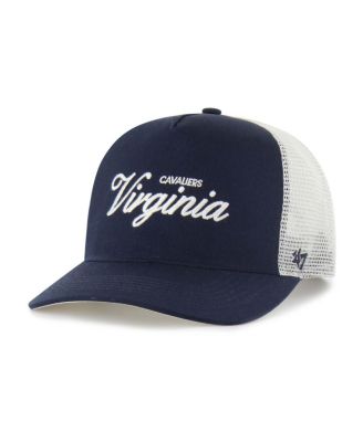 Men's and Women's Navy Virginia Cavaliers Contemporary Basics Foundation Trucker Hitch Adjustable Hat