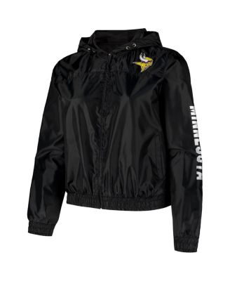 Women's Black Minnesota Vikings Full-Zip Jacket
