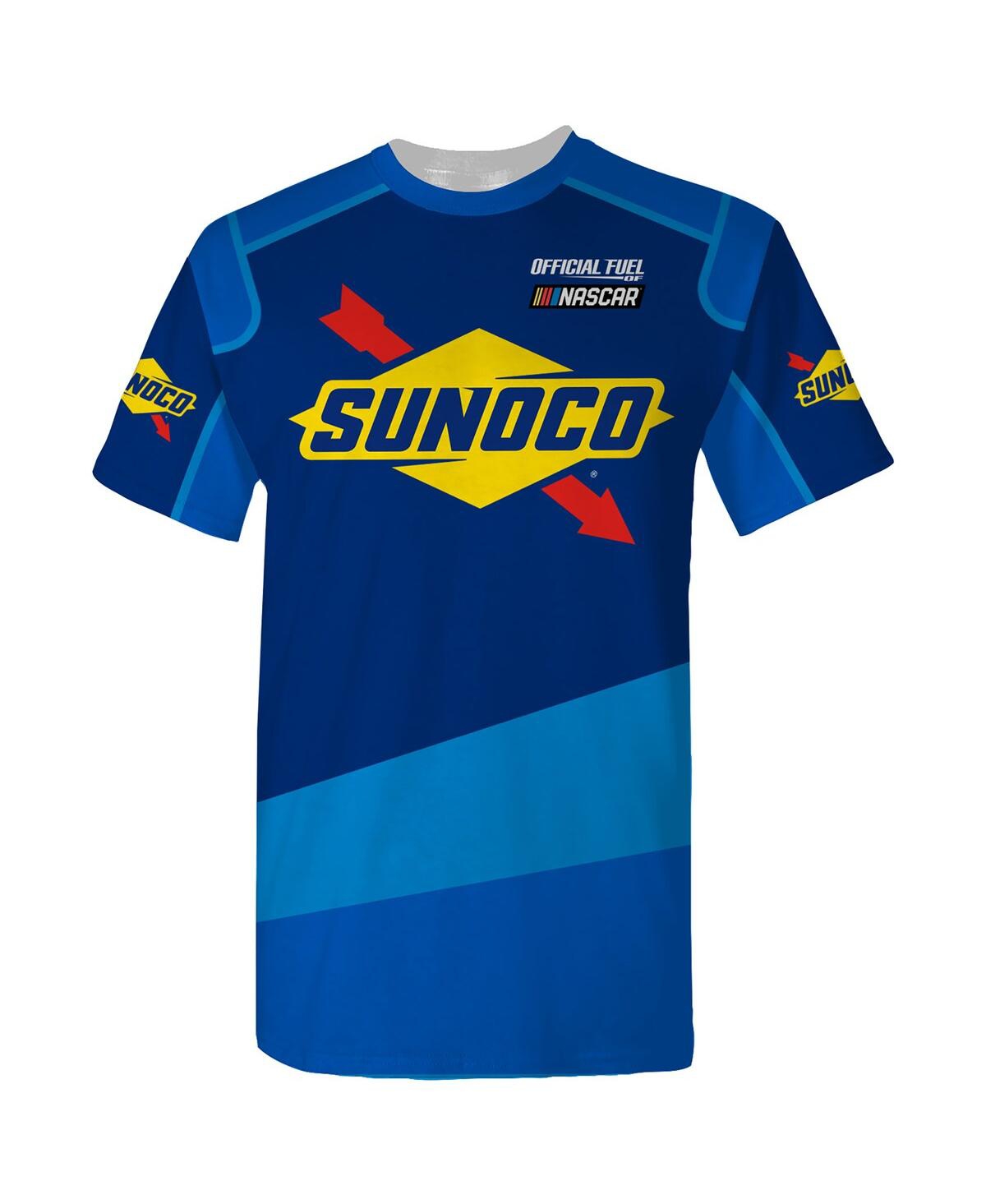 Checkered Flag Sports Men's Blue Nascar Sunoco Legend Uniform T-shirt In Blue