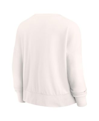 Women's Cream Memphis Grizzlies Close the Game Pullover Sweatshirt