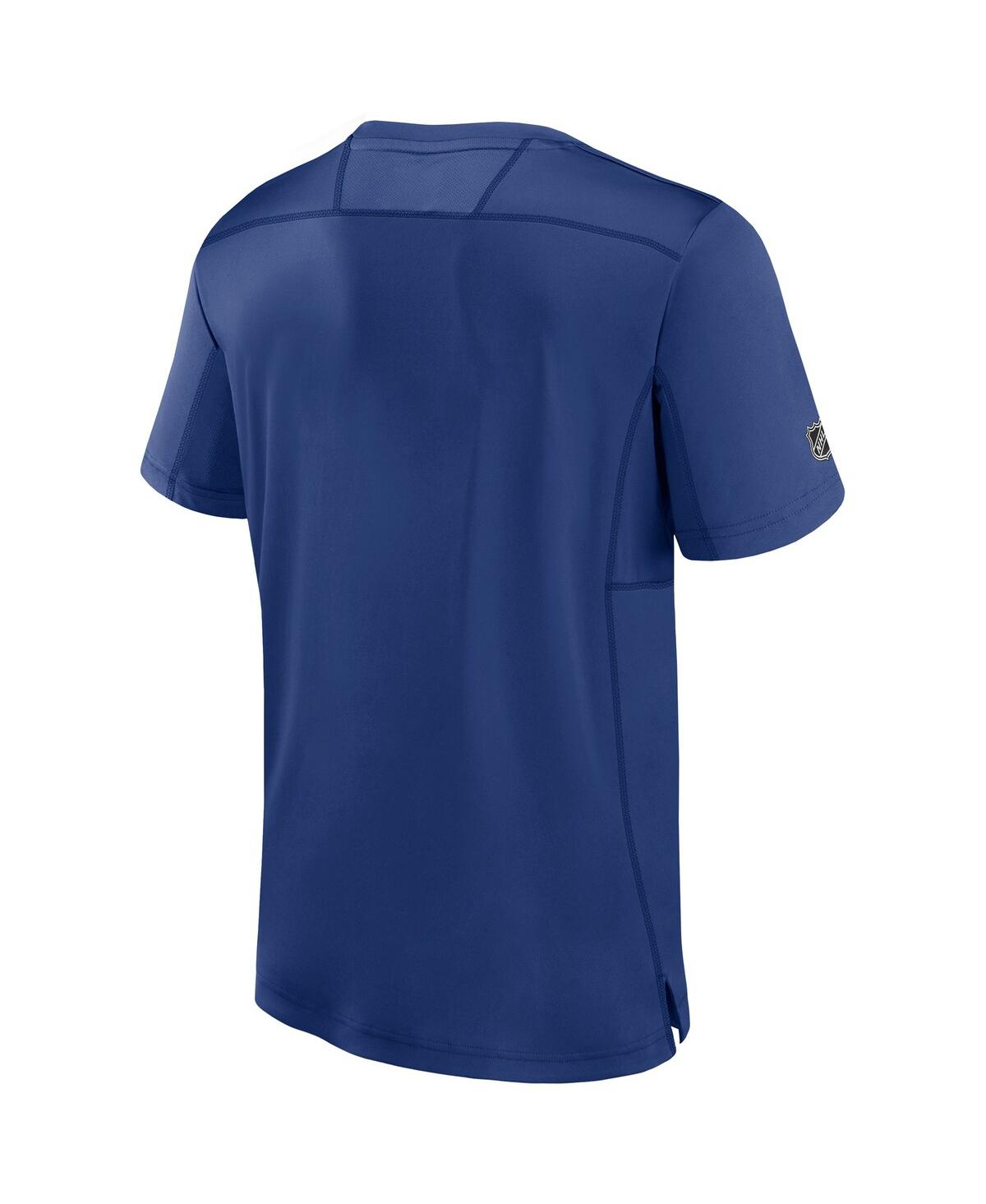 Fanatics Men's Royal New York Islanders Authentic Pro Tech T-shirt In Blue