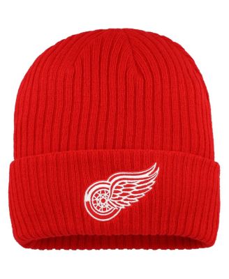 Fanatics - Men's Red Detroit Red Wings Logo Cuffed Knit Hat