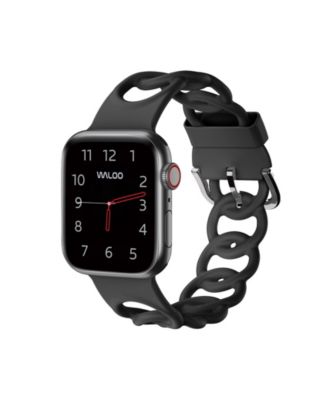 Silicone Link Looped Replacement Band for Apple Watch
