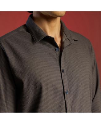 Solid Seersucker Shirt