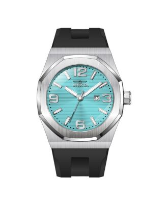 Men's 45773 Huracan Quartz 3 Hand Turquoise Dial Watch