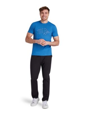 Big & Tall Stitch Embroidery Bull T-Shirt