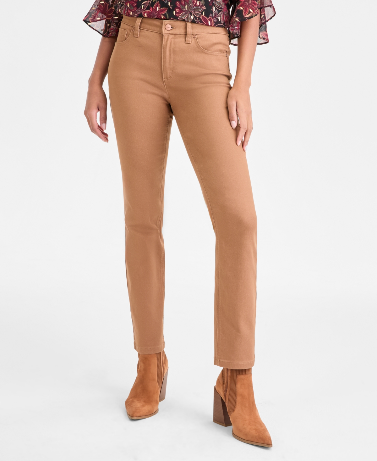 Jones New York Lexington Straight Leg Pants