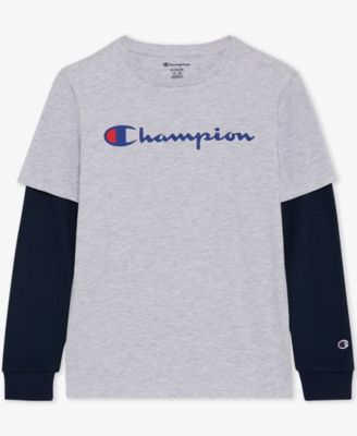 Big Boys Layered-Look Graphic T-Shirt 