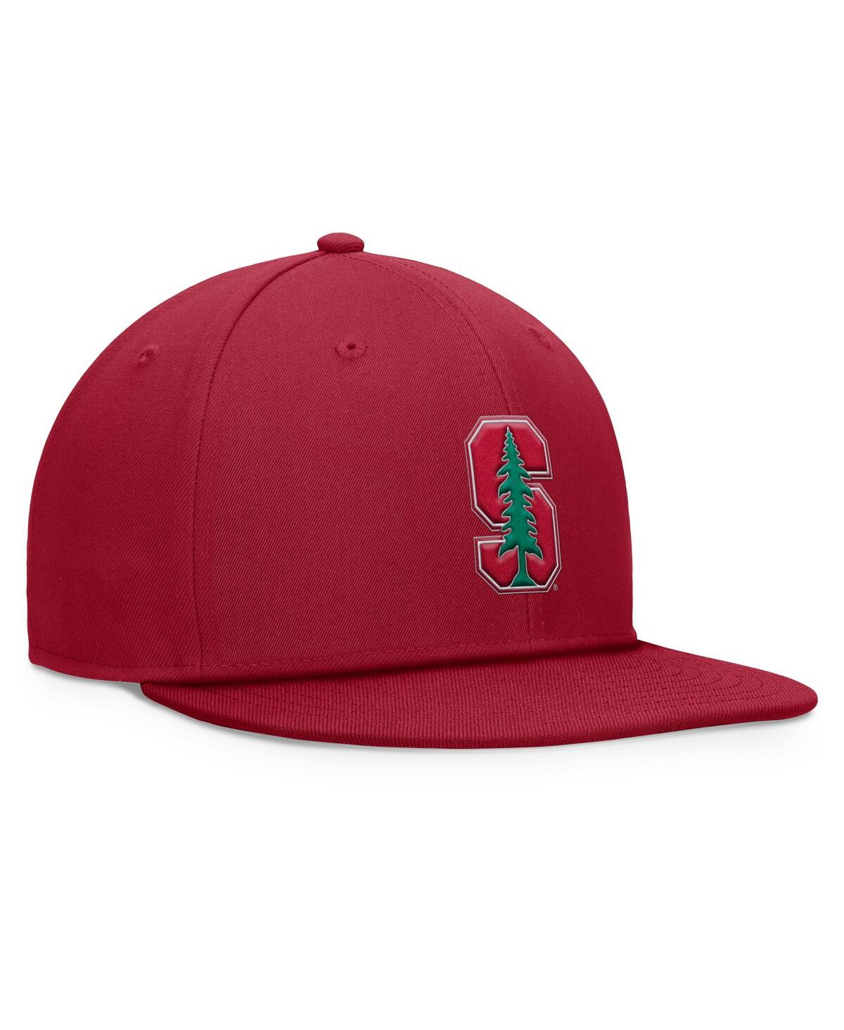 Top Of The World Men's Cardinal Stanford Cardinal Fundamental Snapback Hat In Burgundy
