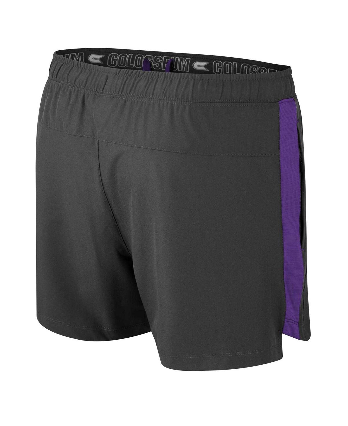 Colosseum Men's Charcoal Gonzaga Bulldogs Langmore Shorts In Gray