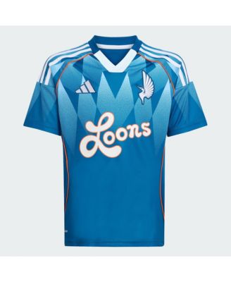 Big Boys and Girls Blue Minnesota United FC 2025 Third Replica Jersey