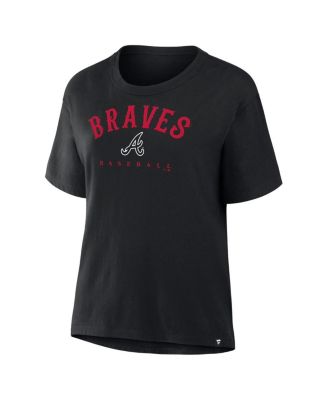 Women's Black Atlanta Braves Home Run Legacy T-Shirt